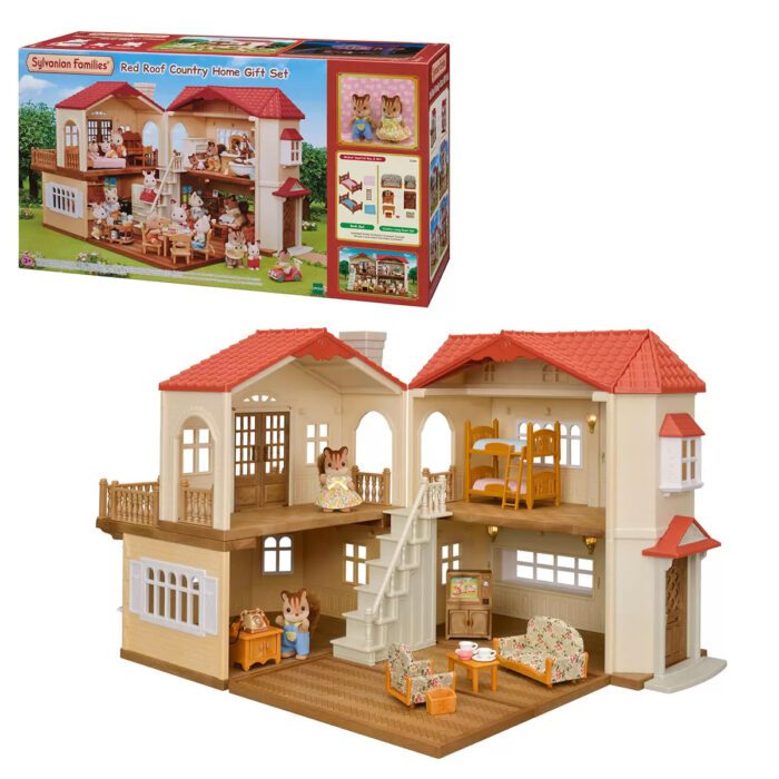 Red Roof Country Home Gift Set